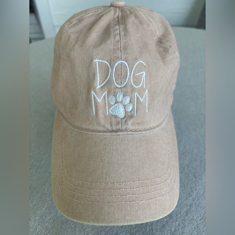 Dog Mom Blush Pink Ball Cap - David and Young